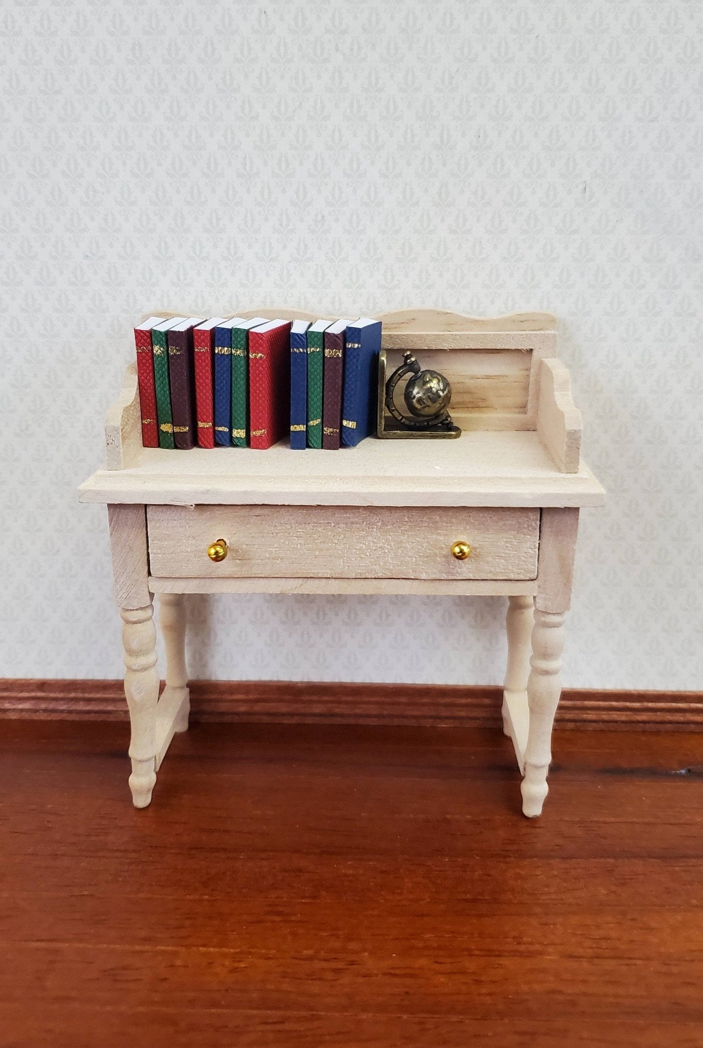 Dollhouse Miniature Books 12 Piece Book Set 7/8" tall 1:12 Scale - Miniature Crush