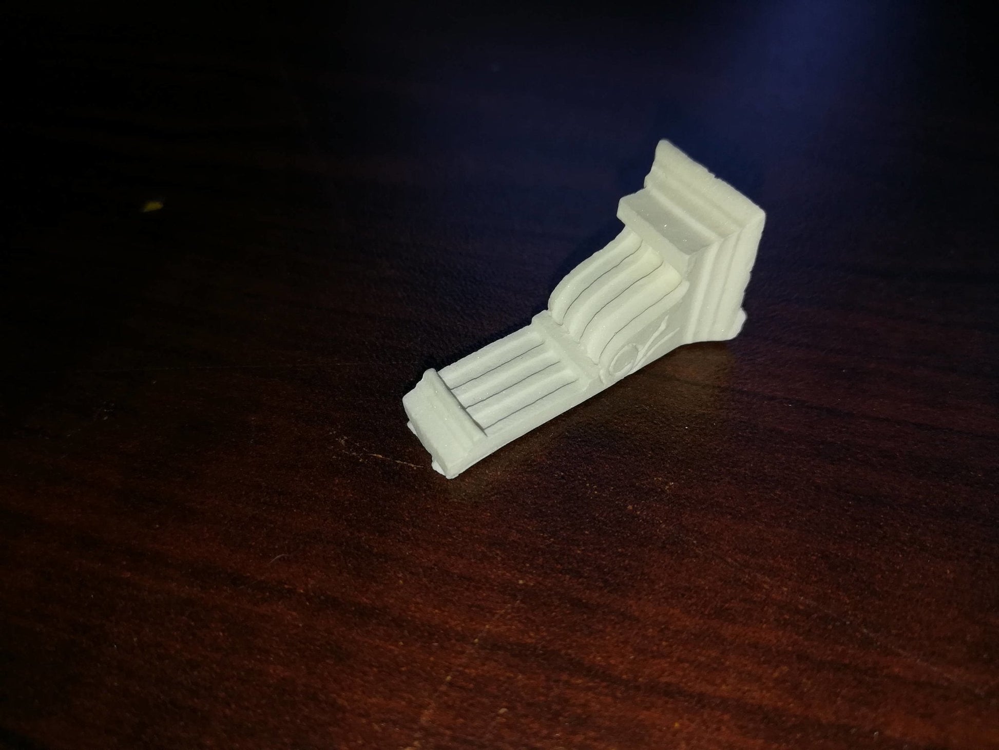 Dollhouse Miniature Corbels Plaster Resin 1:12 Scale Set of 4 - Miniature Crush
