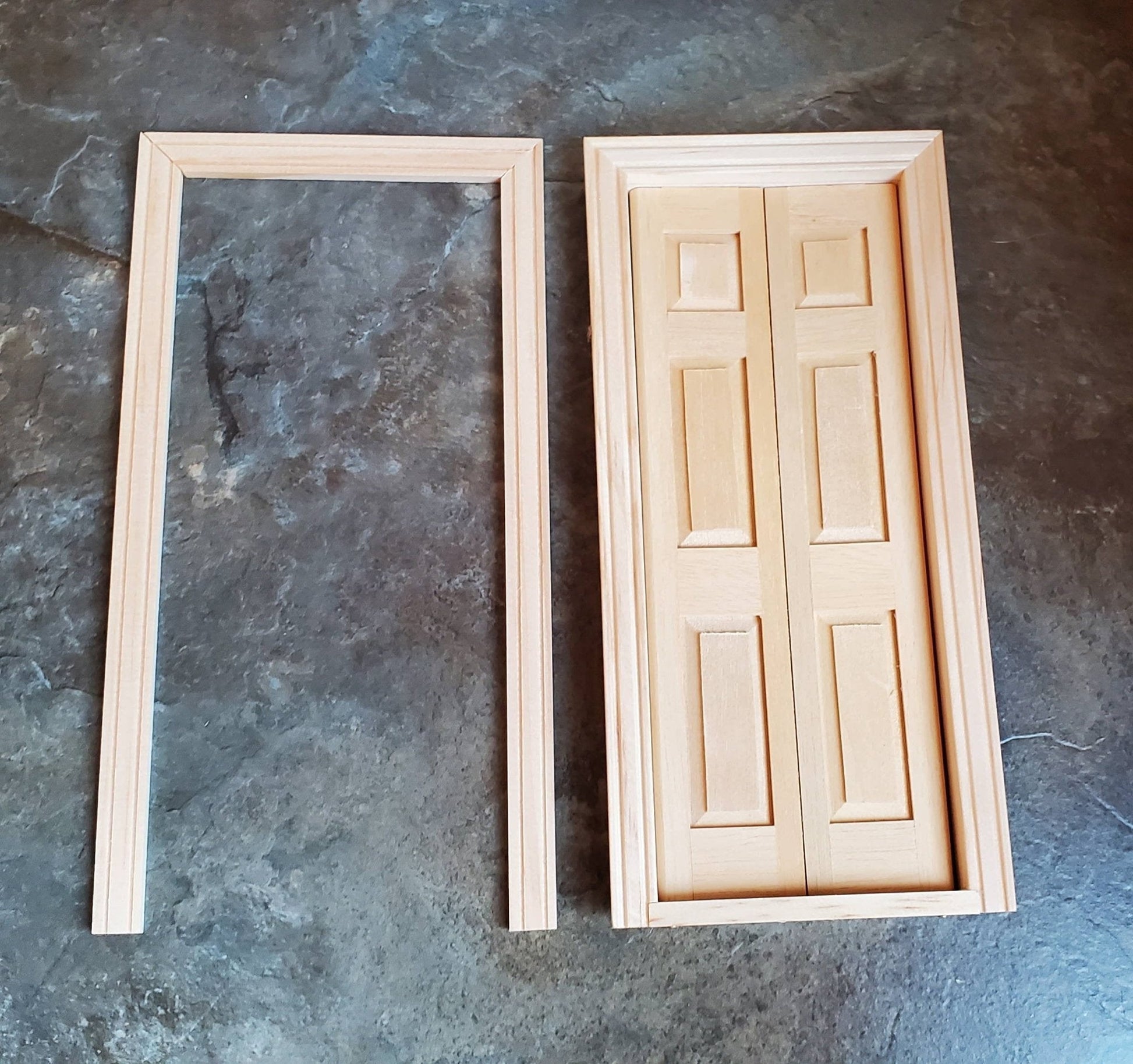 Dollhouse Miniature Door Interior Split 1:12 Scale by Houseworks - Miniature Crush