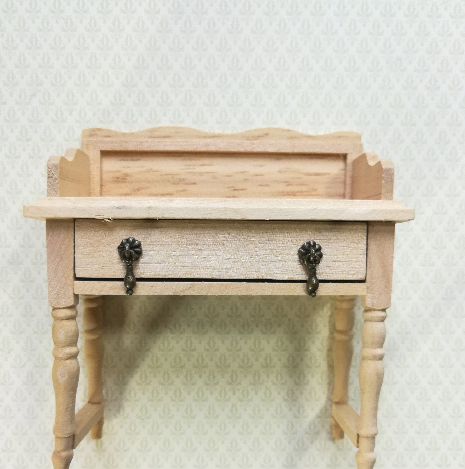 Dollhouse Miniature Drawer Pulls Drop Handle Style x2 1:12 Scale Antique Bronze - Miniature Crush