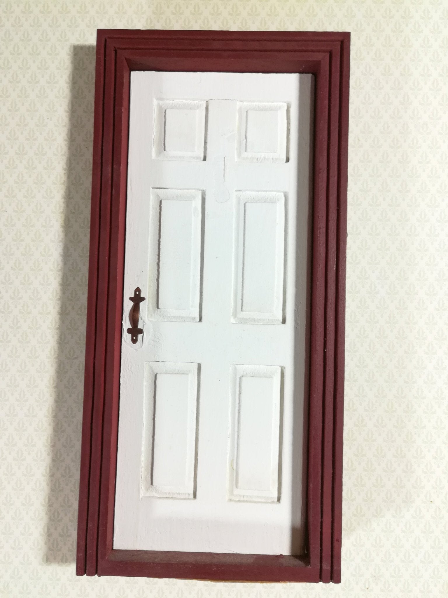 Dollhouse Miniature Drawer Pulls or Door Handles x2 Bronze 1:12 Scale Tudor Style - Miniature Crush