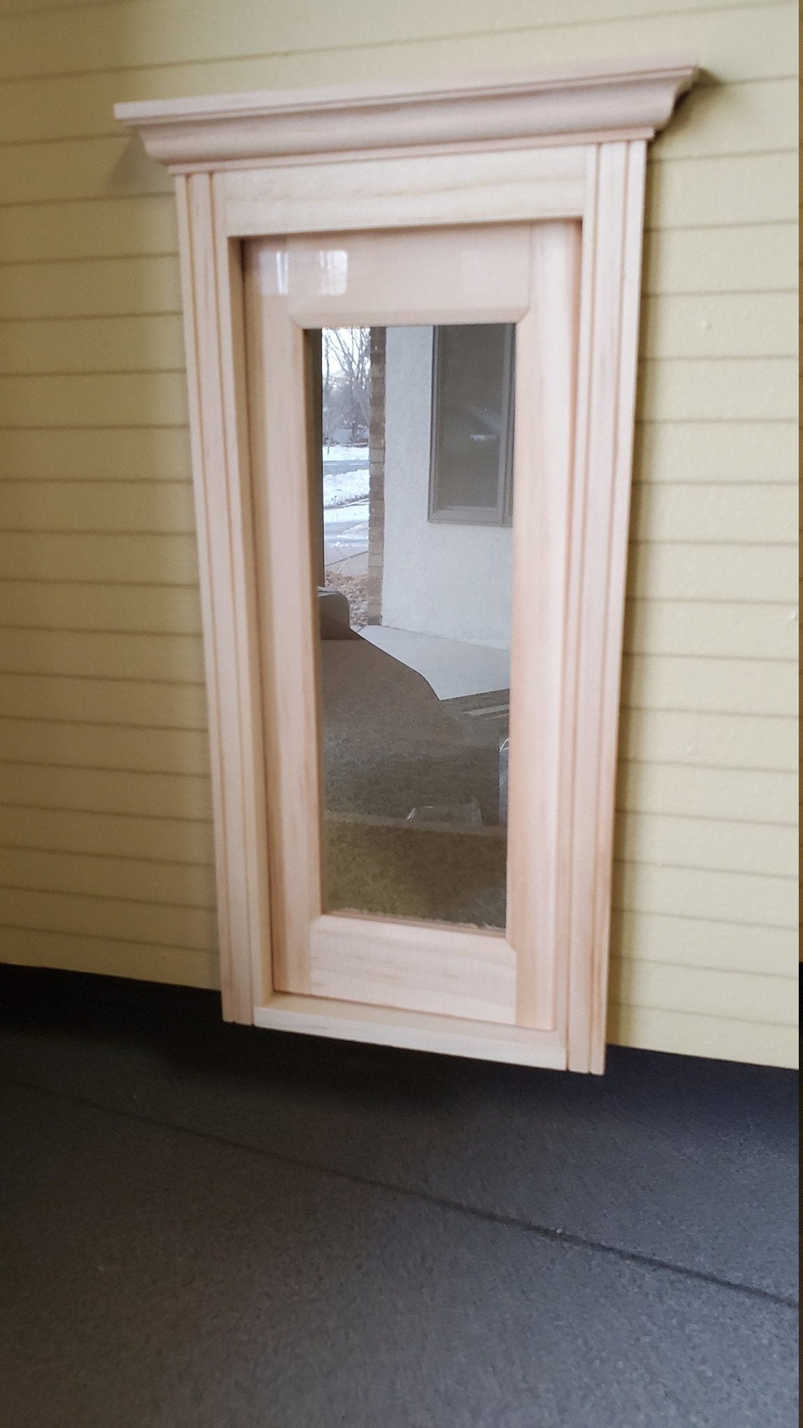 Dollhouse Miniature Exterior Door 1:12 Scale Interior Houseworks 6033 Full Window Front - Miniature Crush