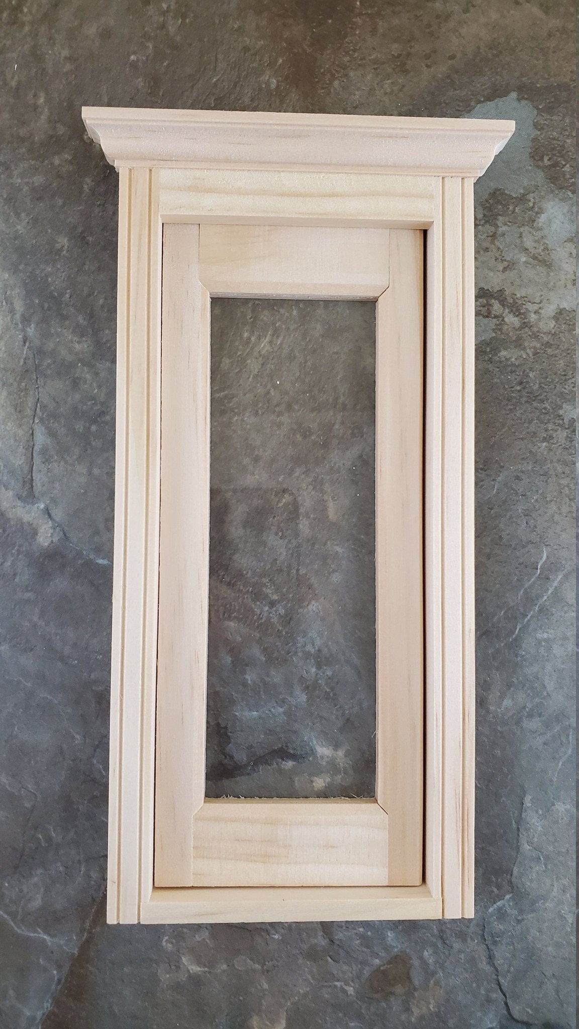 Dollhouse Miniature Exterior Door 1:12 Scale Interior Houseworks 6033 Full Window Front - Miniature Crush