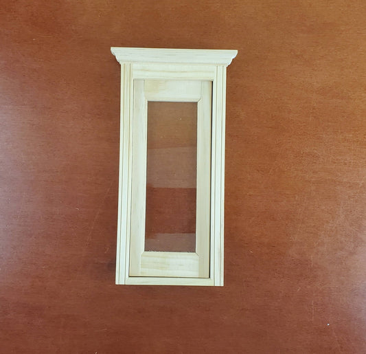 Dollhouse Miniature Exterior Door 1:12 Scale Interior Houseworks 6033 Full Window Front - Miniature Crush