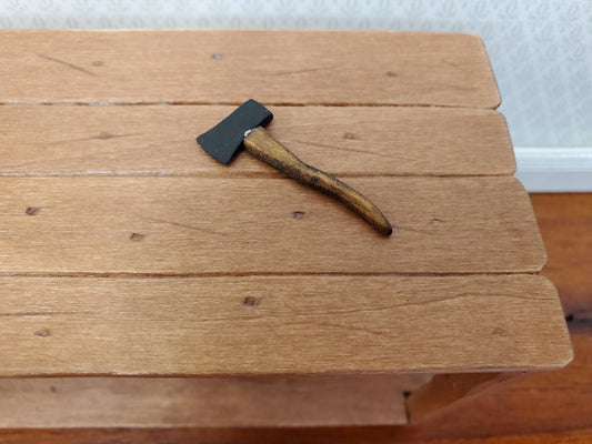 Dollhouse Miniature Hatchet Axe Tool 1:12 Scale Miniature by Sir Thomas Thumb - Miniature Crush