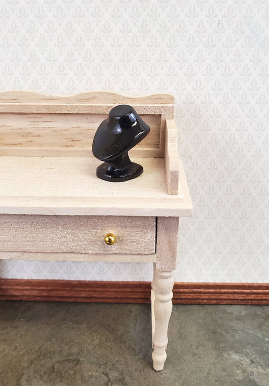 Dollhouse Miniature Jewelry Bust Black 1/12 Scale Vanity - Miniature Crush