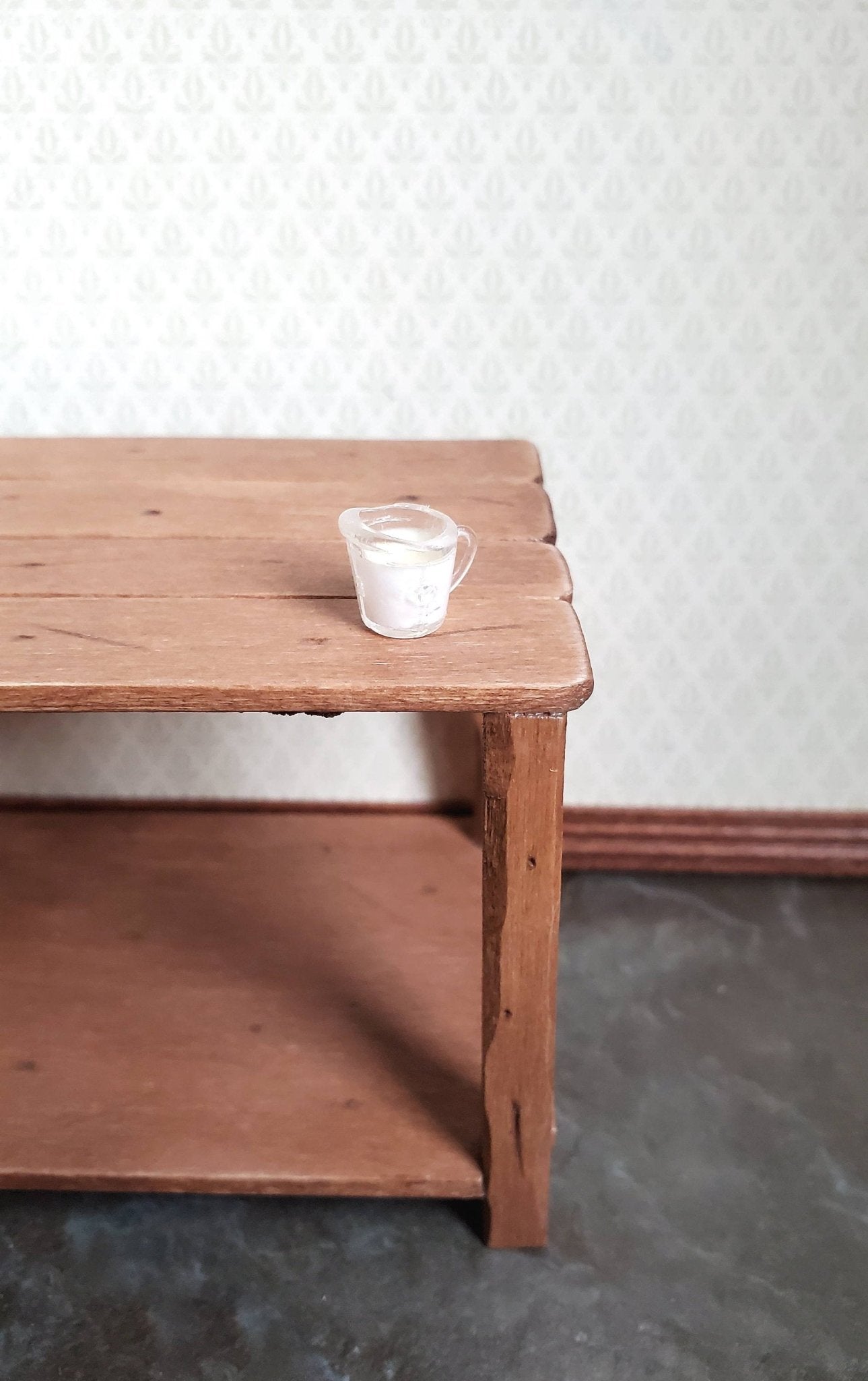 Dollhouse Miniature Milk Filled Measuring Cup 1:12 Scale Kitchen Food Groceries - Miniature Crush