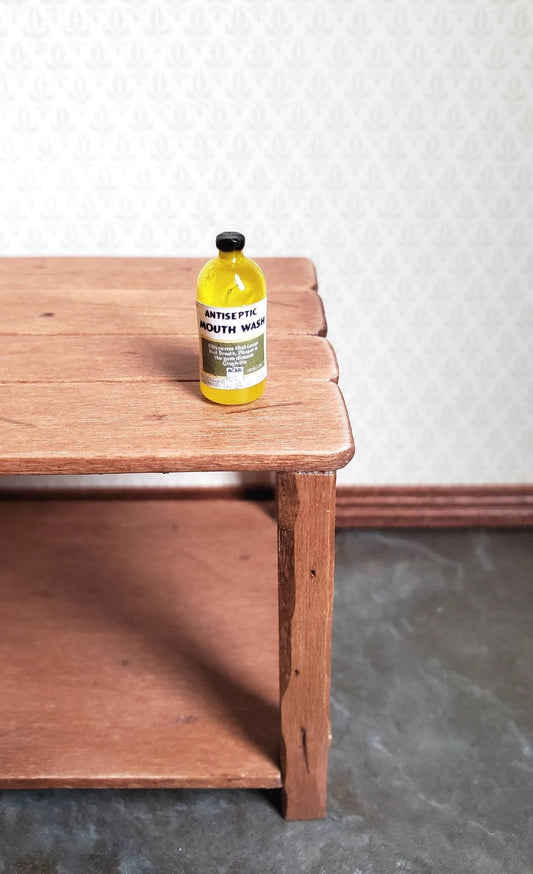Dollhouse Miniature Mouth Wash Antiseptic Modern Style 1:12 Scale Medicine - Miniature Crush