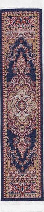 Dollhouse Miniature Narrow Carpet Rug Runner Navy Blue 1:12 Scale - Miniature Crush