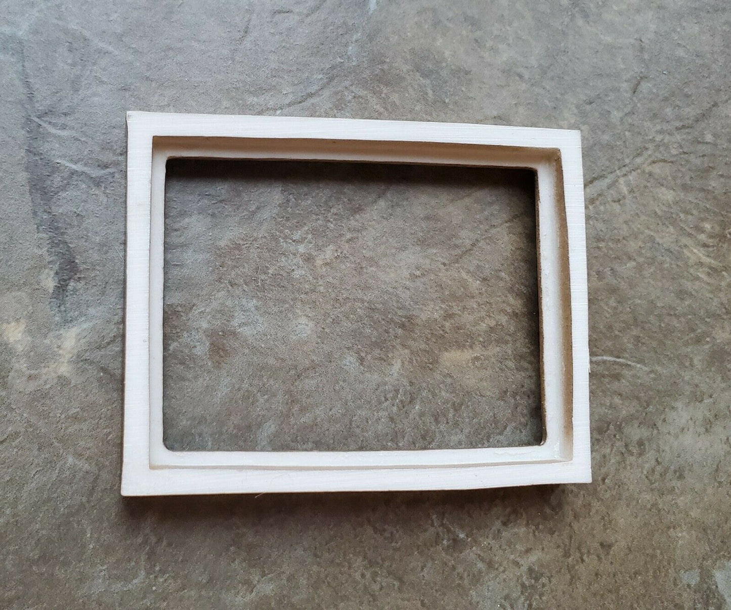 Dollhouse Miniature Picture Frame Large Fancy Gold for Painting 1:12 Scale 72 mm - Miniature Crush