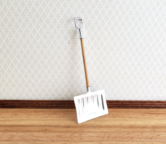 Dollhouse Miniature Snow Shovel for the Garden or Yard Metal 1:12 Scale Garage - Miniature Crush