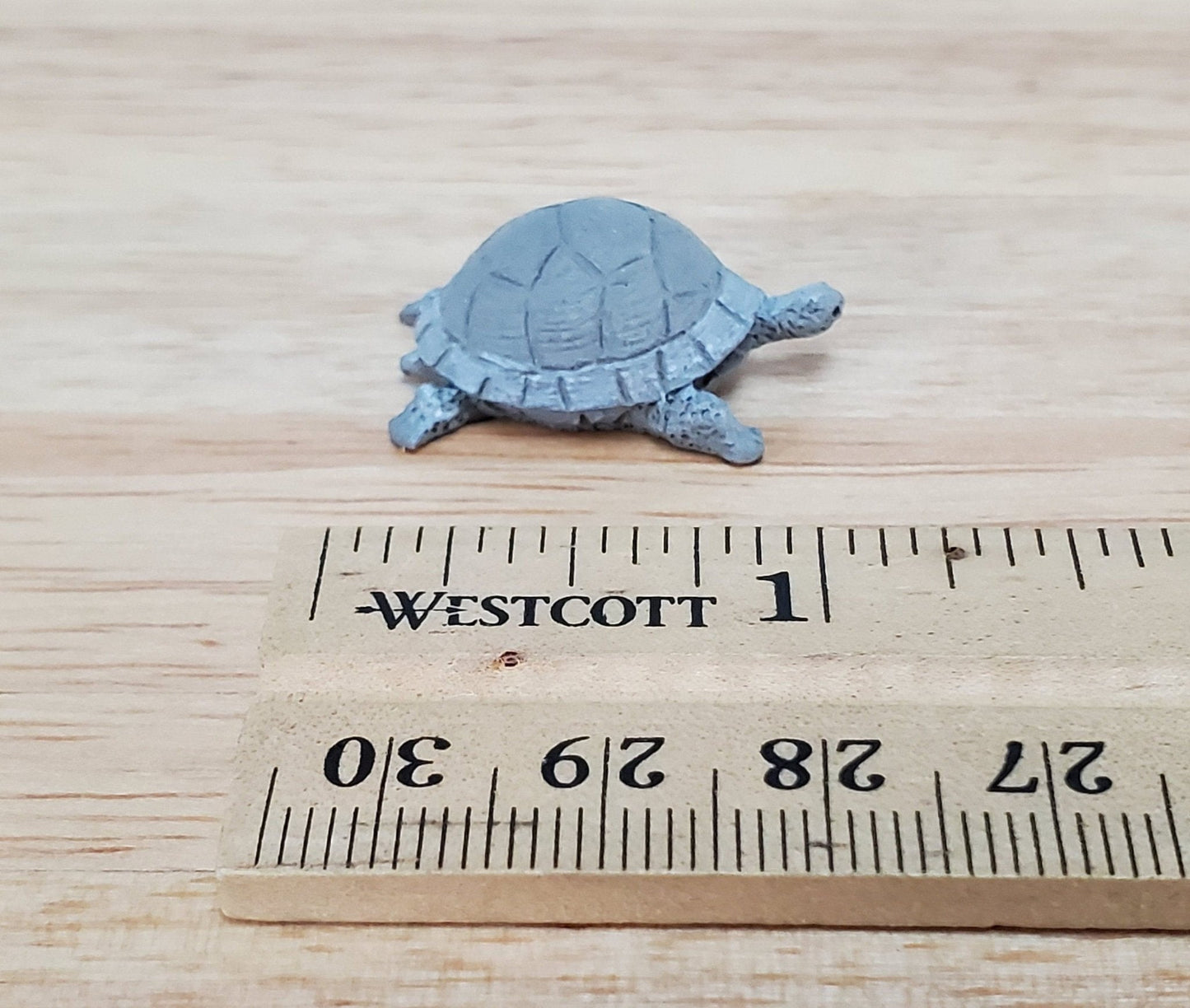 Dollhouse Miniature Tortoise Turtle 1:12 Scale Reptile Pet Resin - Miniature Crush