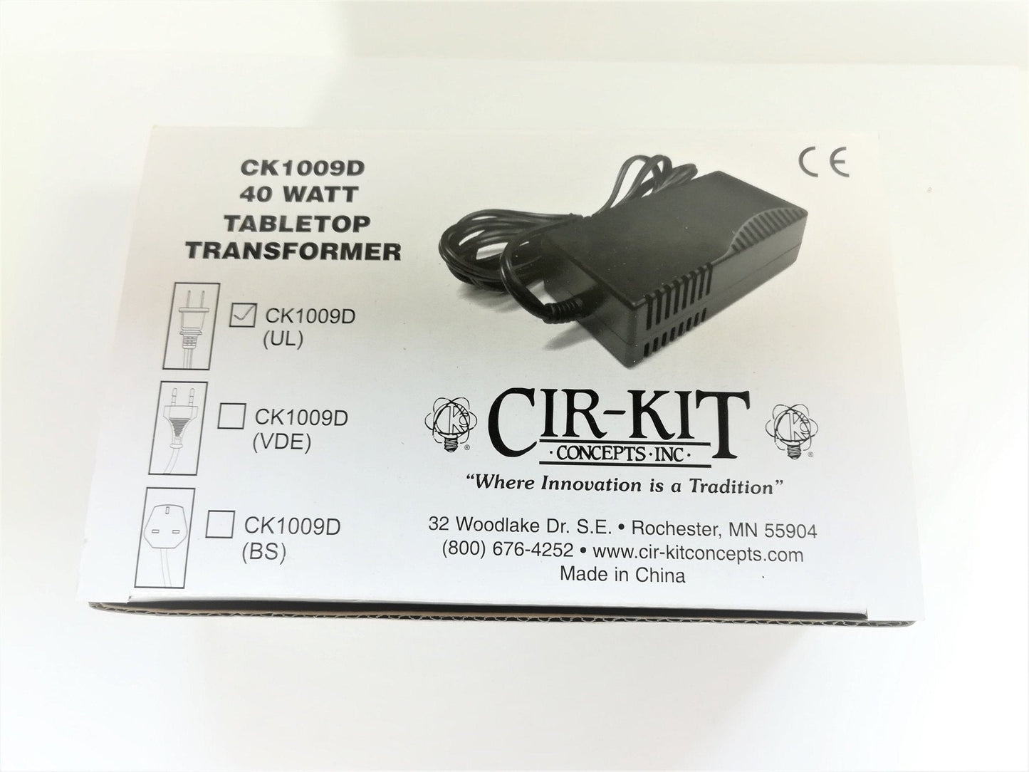 Dollhouse Miniature Transformer Cir-Kit 40 Watt for Wiring 64 Bulb Capacity for Large Houses - Miniature Crush