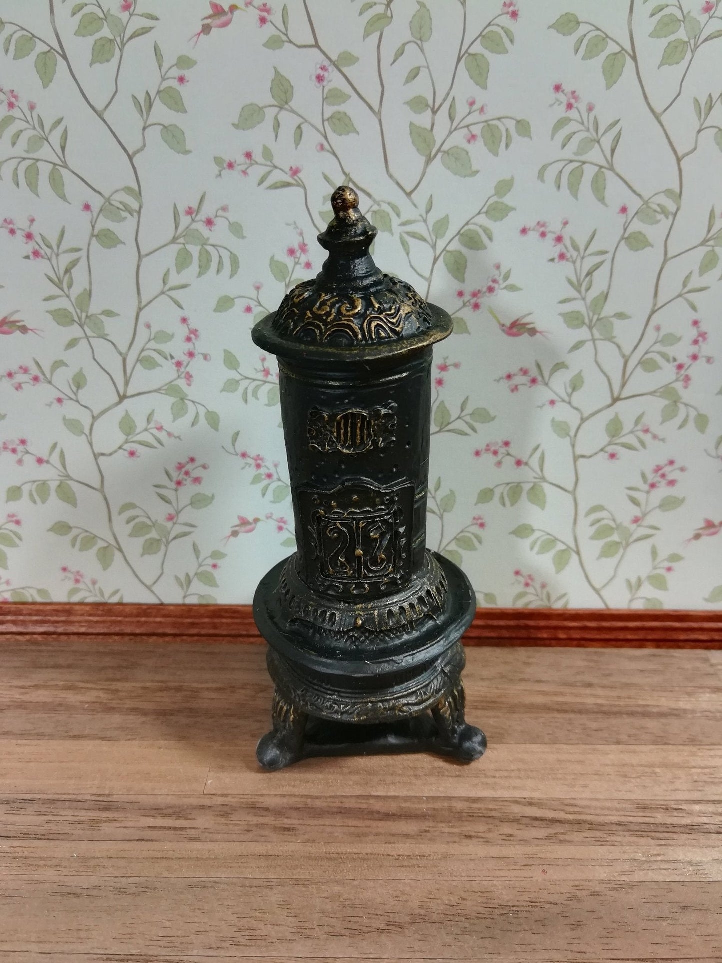 Dollhouse Miniature Victorian Stove Parlour Heating Small 1:12 Scale parlor - Miniature Crush