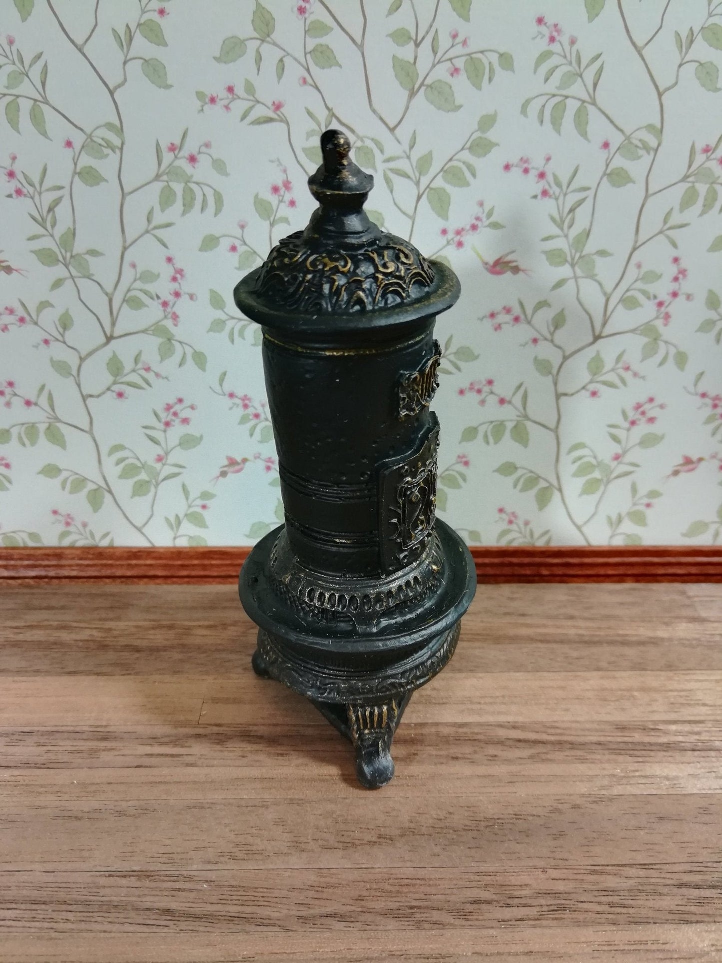 Dollhouse Miniature Victorian Stove Parlour Heating Small 1:12 Scale parlor - Miniature Crush