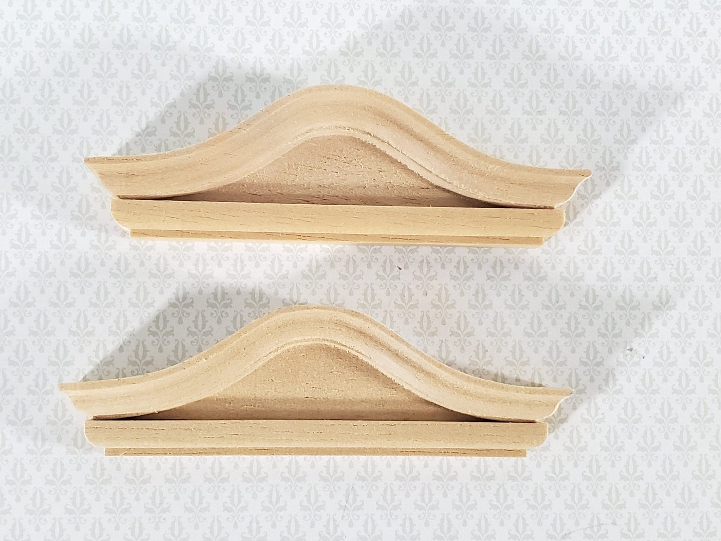 Dollhouse Miniature Window Pediment Bonnet Style Wood 1:12 Scale Houseworks #7097 - Miniature Crush