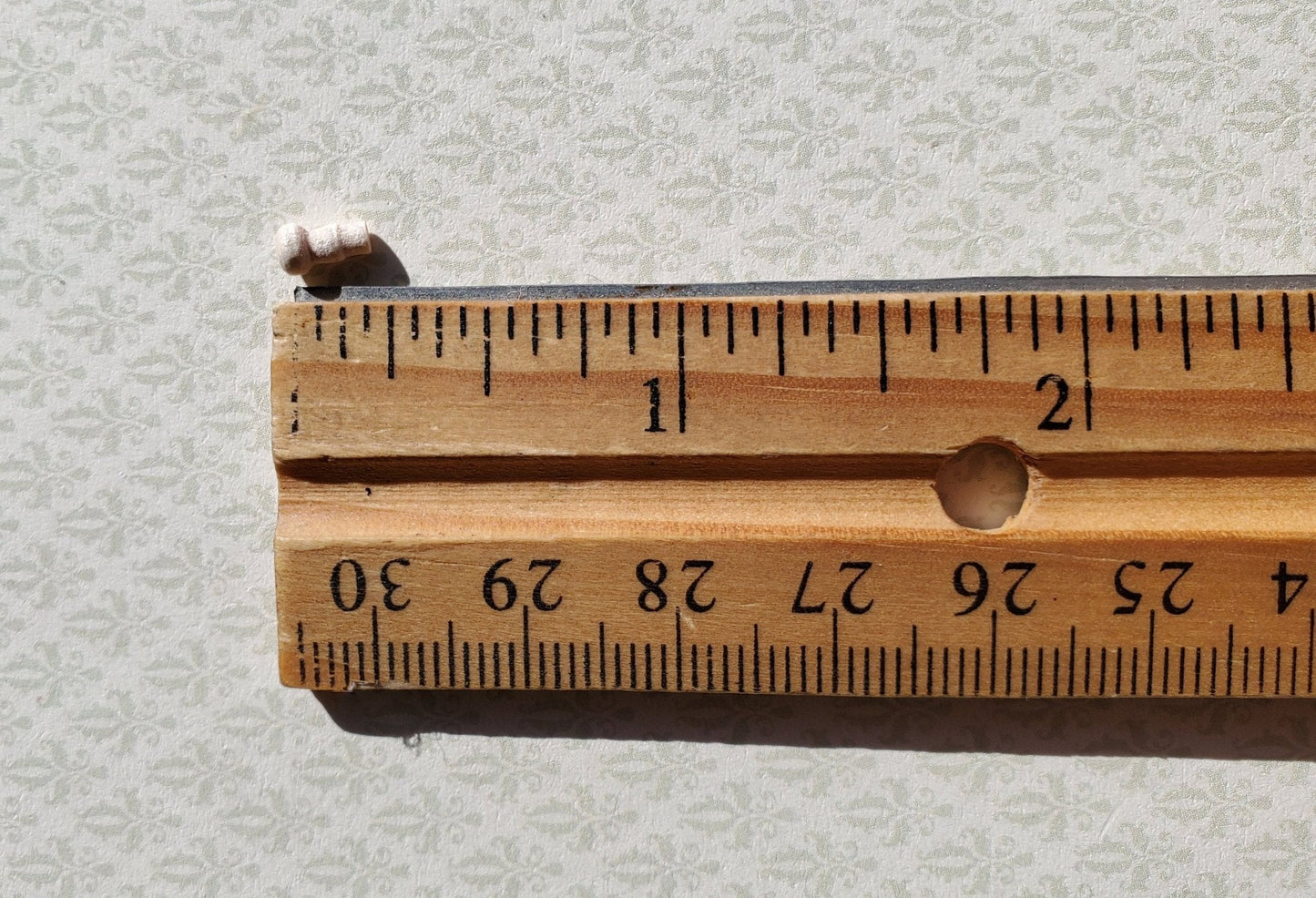 Dollhouse Miniature Wood Knobs or Drawer Pulls Small 12 Pieces 1:12 Scale 6 mm - Miniature Crush
