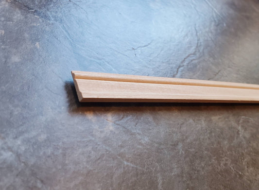 Dollhouse Miniatures Baseboard Trim Molding 1/2" x 18" long 1:12 Scale Skirting - Miniature Crush