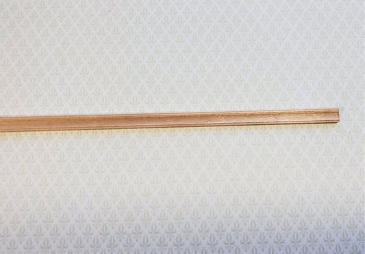Dollhouse Miniatures Picture Frame or Trim Molding 1/4" wide x 18" long 1:12 Scale - Miniature Crush