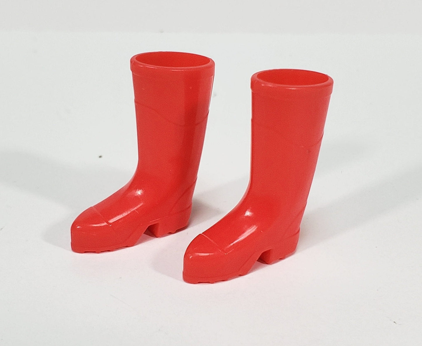 Dollhouse Rain Boots Rubber Wellies Red Large 1:12 Scale Miniature Decor - Miniature Crush