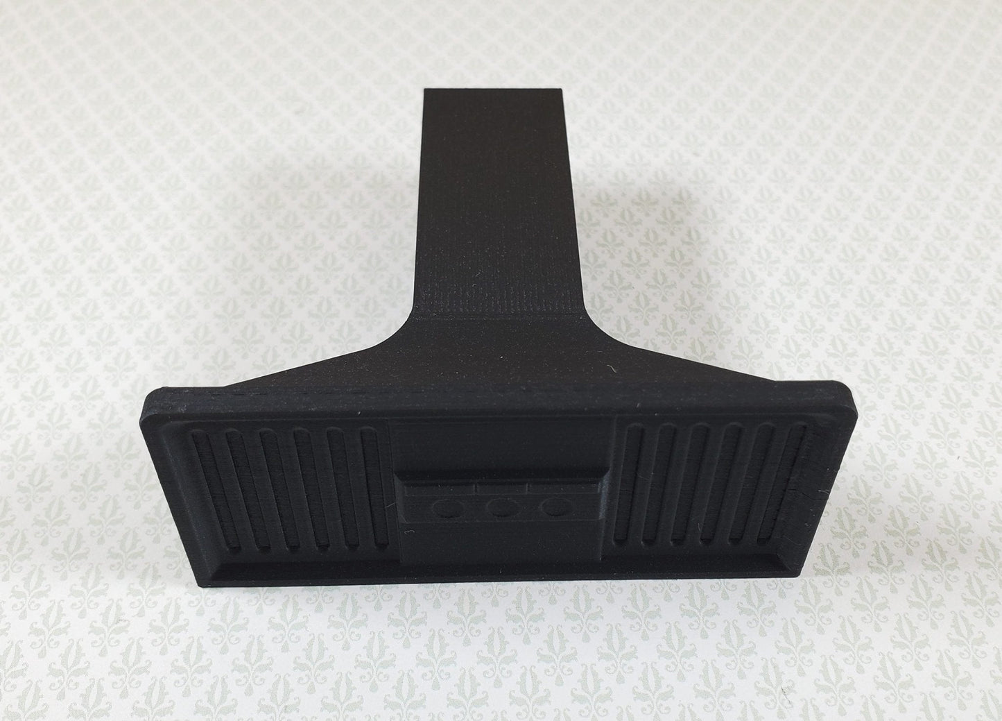 Dollhouse Stove Range Fan Hood Vent Black Modern 1:12 Scale Miniature Kitchen - Miniature Crush