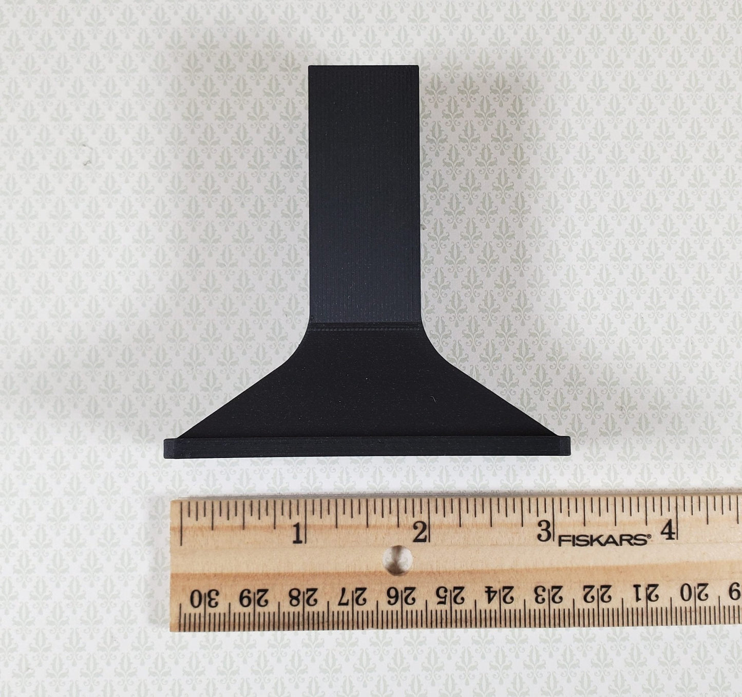 Dollhouse Stove Range Fan Hood Vent Black Modern 1:12 Scale Miniature Kitchen - Miniature Crush