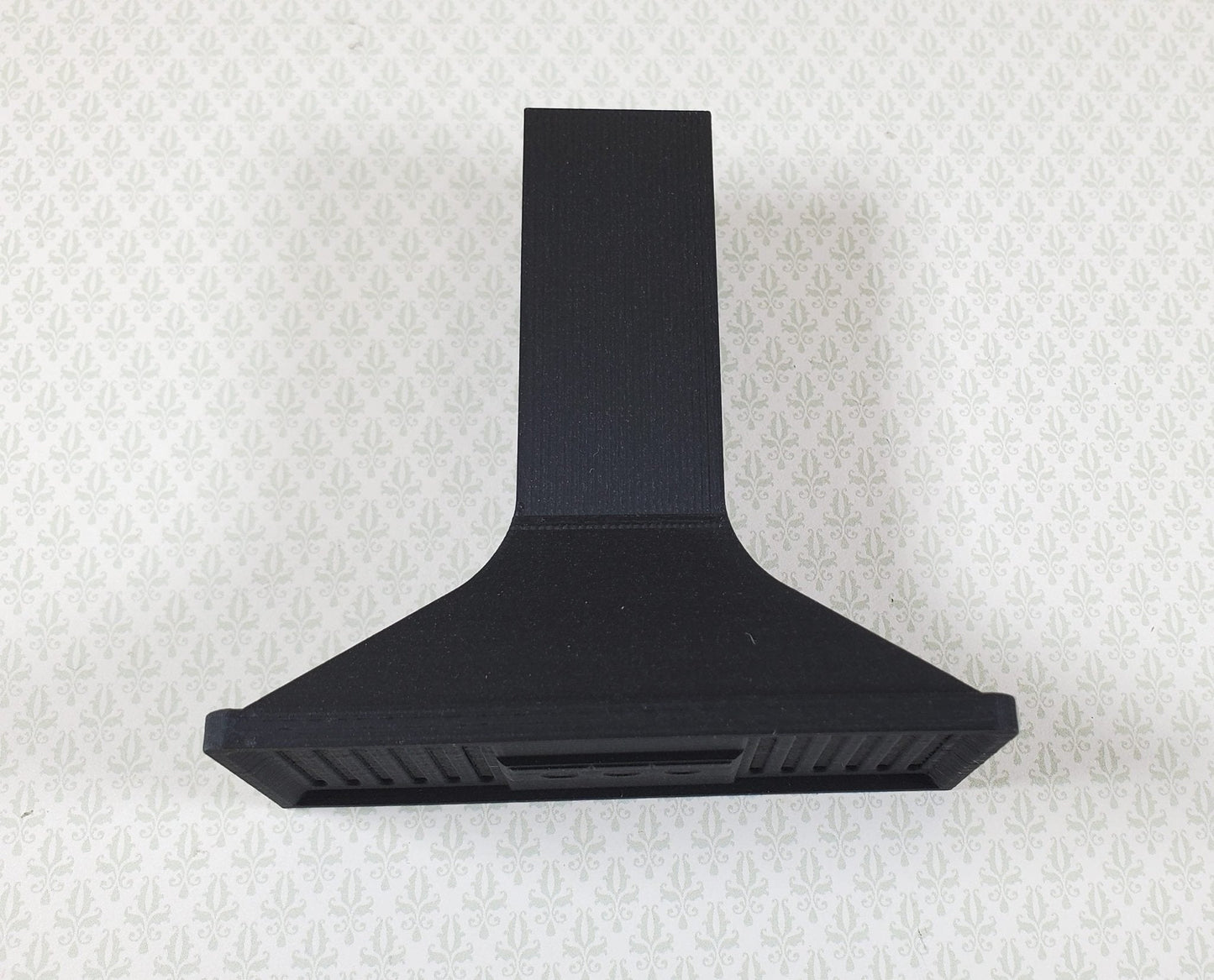 Dollhouse Stove Range Fan Hood Vent Black Modern 1:12 Scale Miniature Kitchen - Miniature Crush
