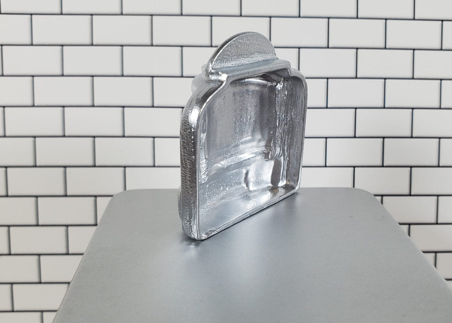 Dollhouse Table Top Jukebox Selector 1950s Retro Style 1:12 Scale Miniature - Miniature Crush