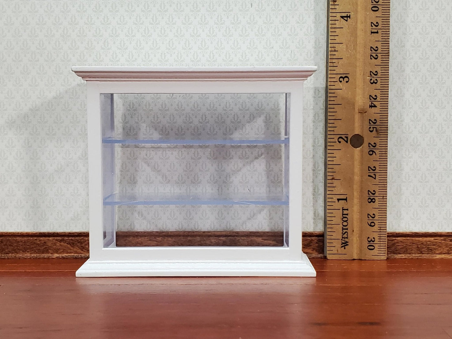 Dollhouse Tall Counter for Store or Shop Display Cabinet White 1:12 Scale Miniature Furniture - Miniature Crush