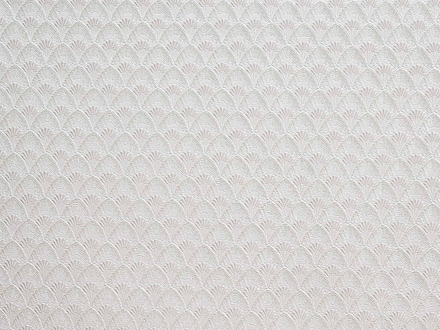 Dollhouse Textured Wallpaper Embossed 3 Pieces White/Beige Art Deco 17 "x 12" 1:12 Scale - Miniature Crush