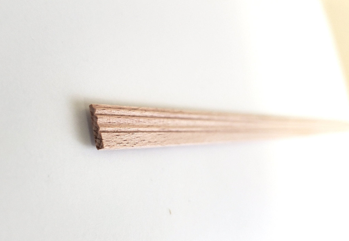 Dollhouse Thin Baseboard or Window Door Casing Trim 3/8" wide x 18" 1:12 Scale CLA77056 - Miniature Crush