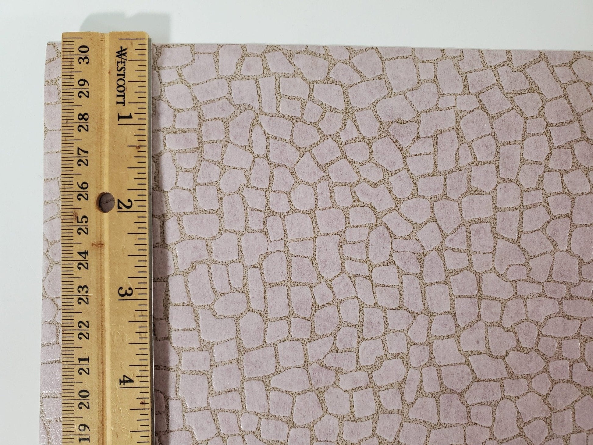 Dollhouse Tile Wallpaper Flooring Cobblestone Stone Path Textured 1:12 Scale - Miniature Crush