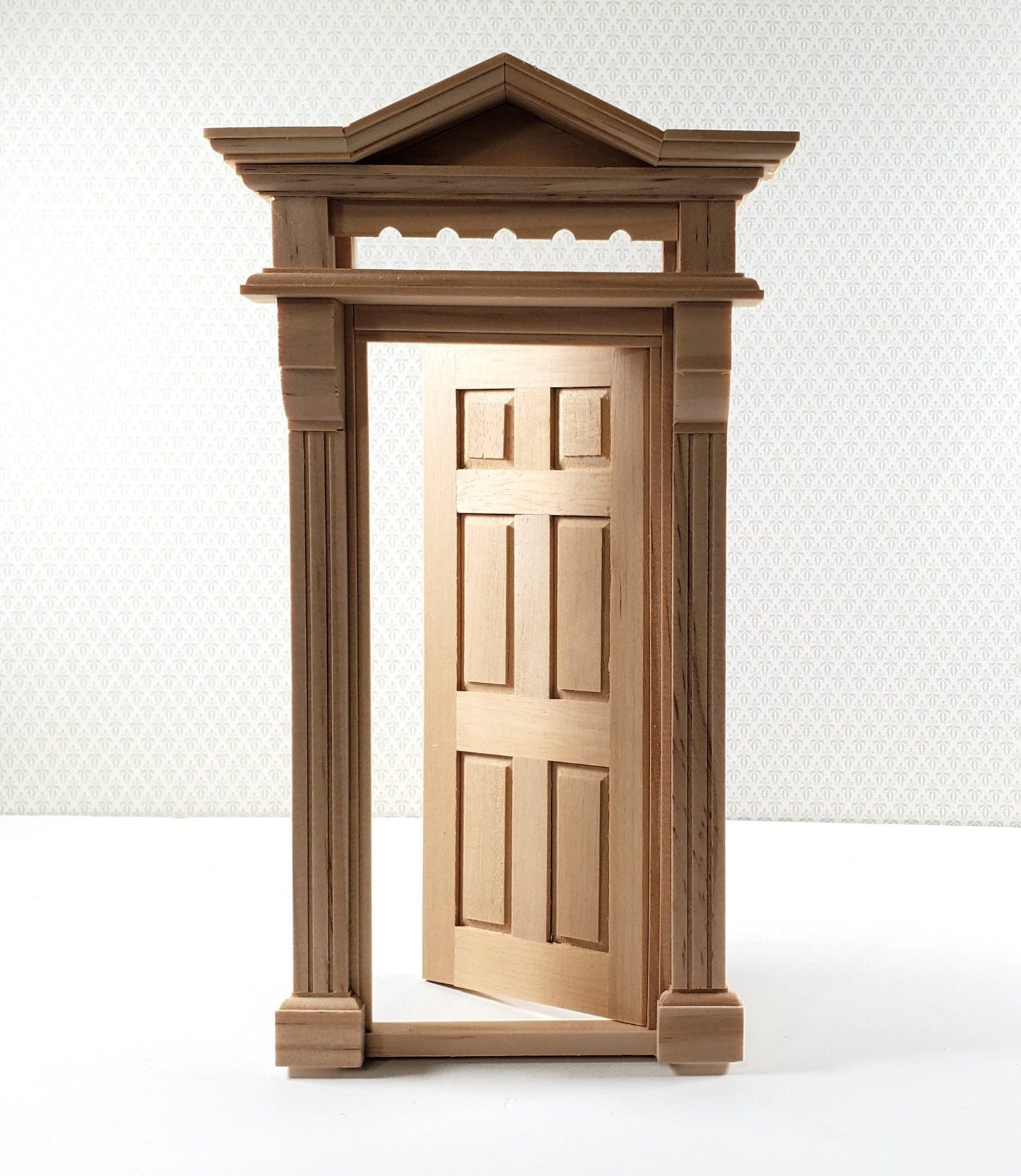 Dollhouse Victorian Door Exterior 6 Panel 1:12 Scale Miniature Houseworks #6013 - Miniature Crush
