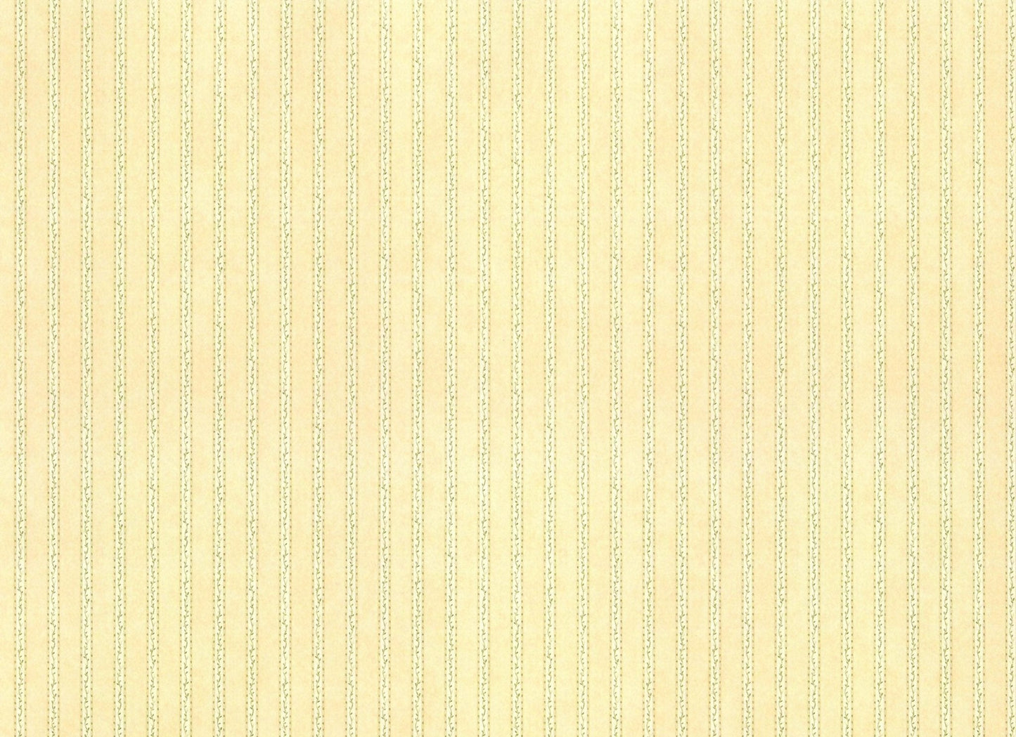 Dollhouse Wallpaper Stripes Green & Beige "Vine Stripe Green" 1:12 Scale Itsy Bitsy - Miniature Crush