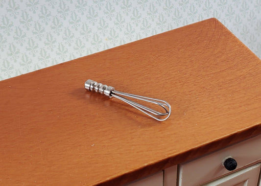 Dollhouse Whisk Metal 1:12 Scale Miniature Kitchen Utensil Decor Accessory - Miniature Crush