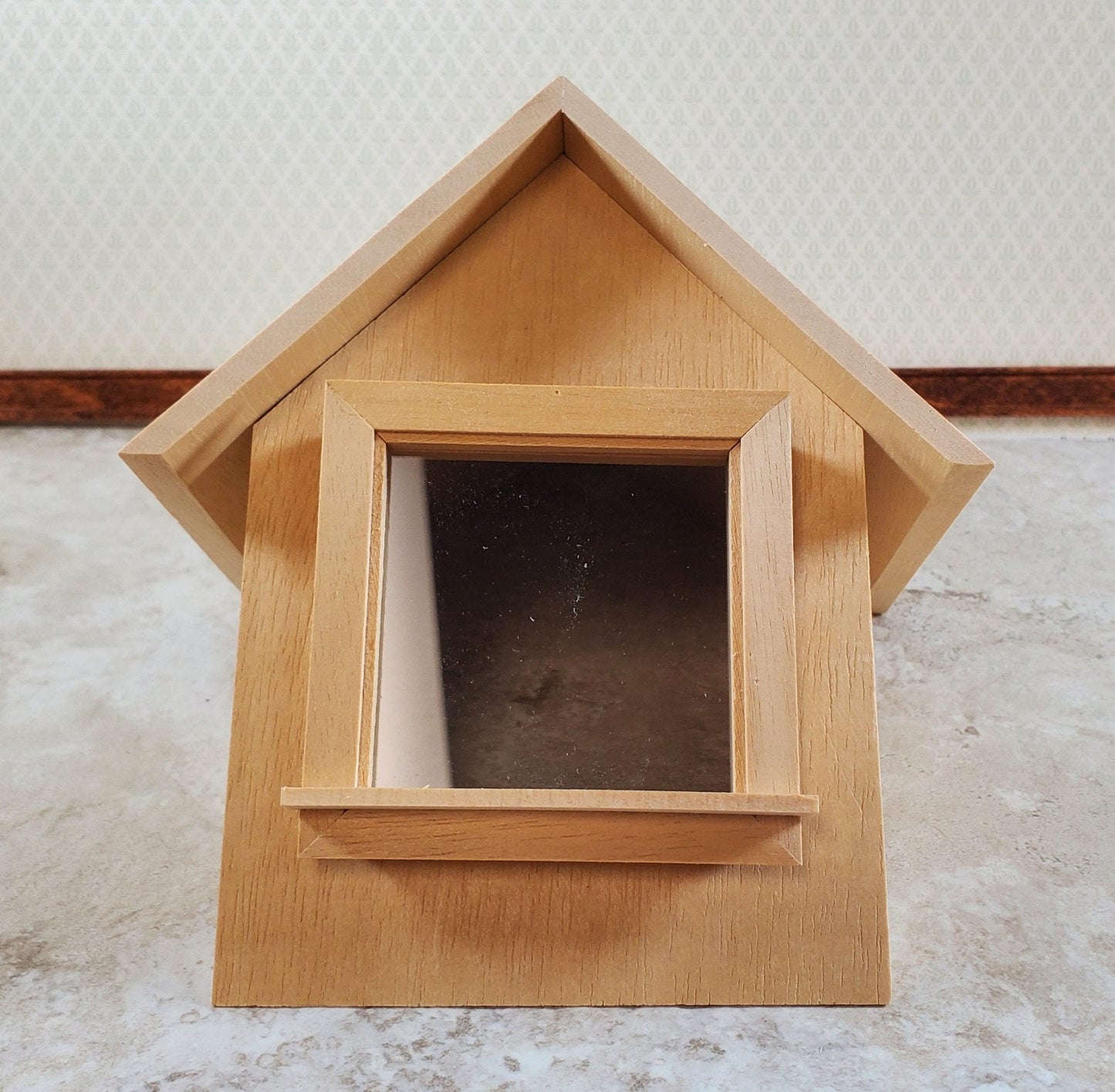 Dollhouse Window Single Square for Dormer Set of Two 1:12 Scale Houseworks 5056 - Miniature Crush