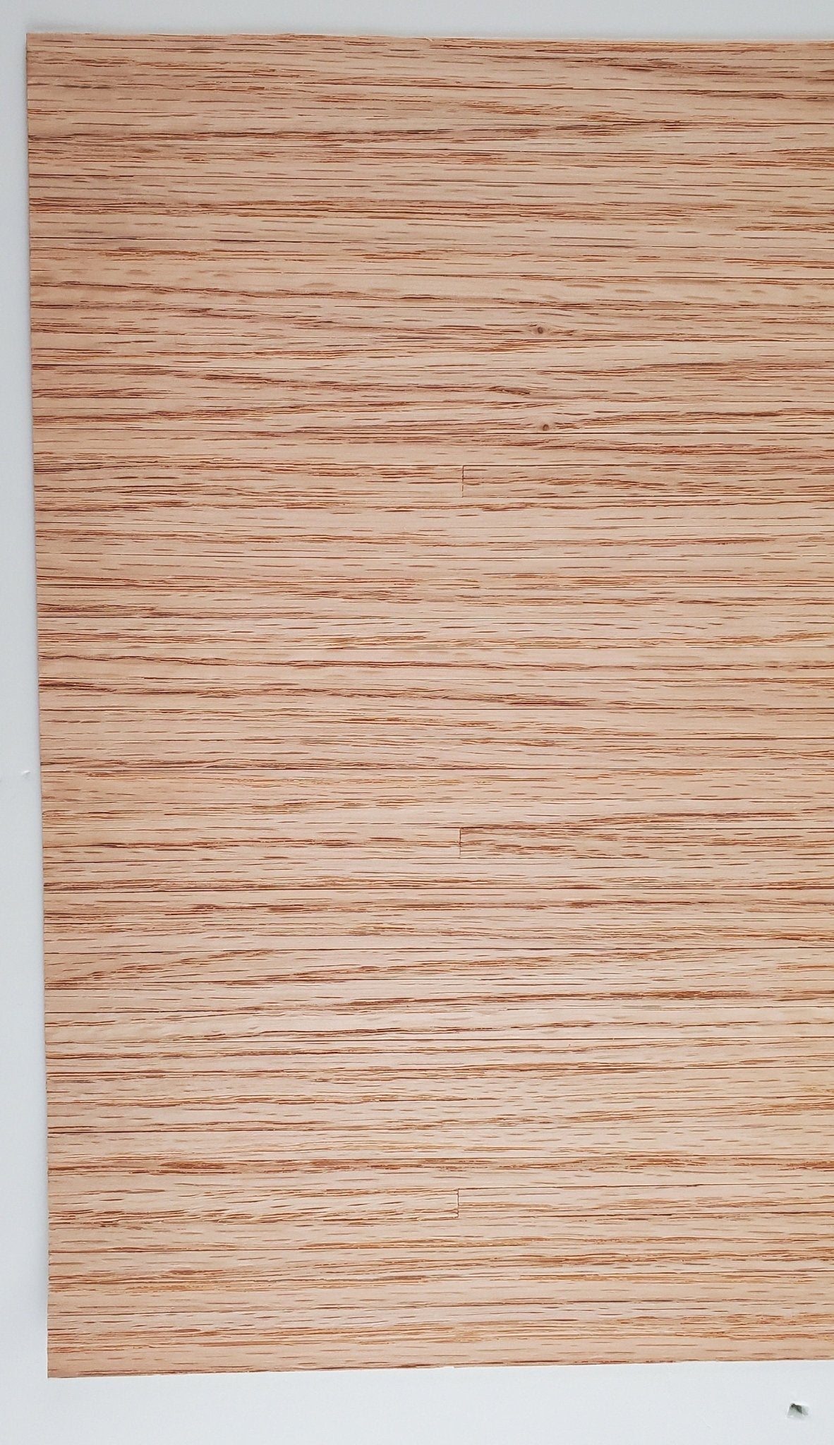 Dollhouse Wood Floor Red Oak Real Wood Peel & Stick 1:12 Scale 17" x 11" Houseworks #2386 - Miniature Crush