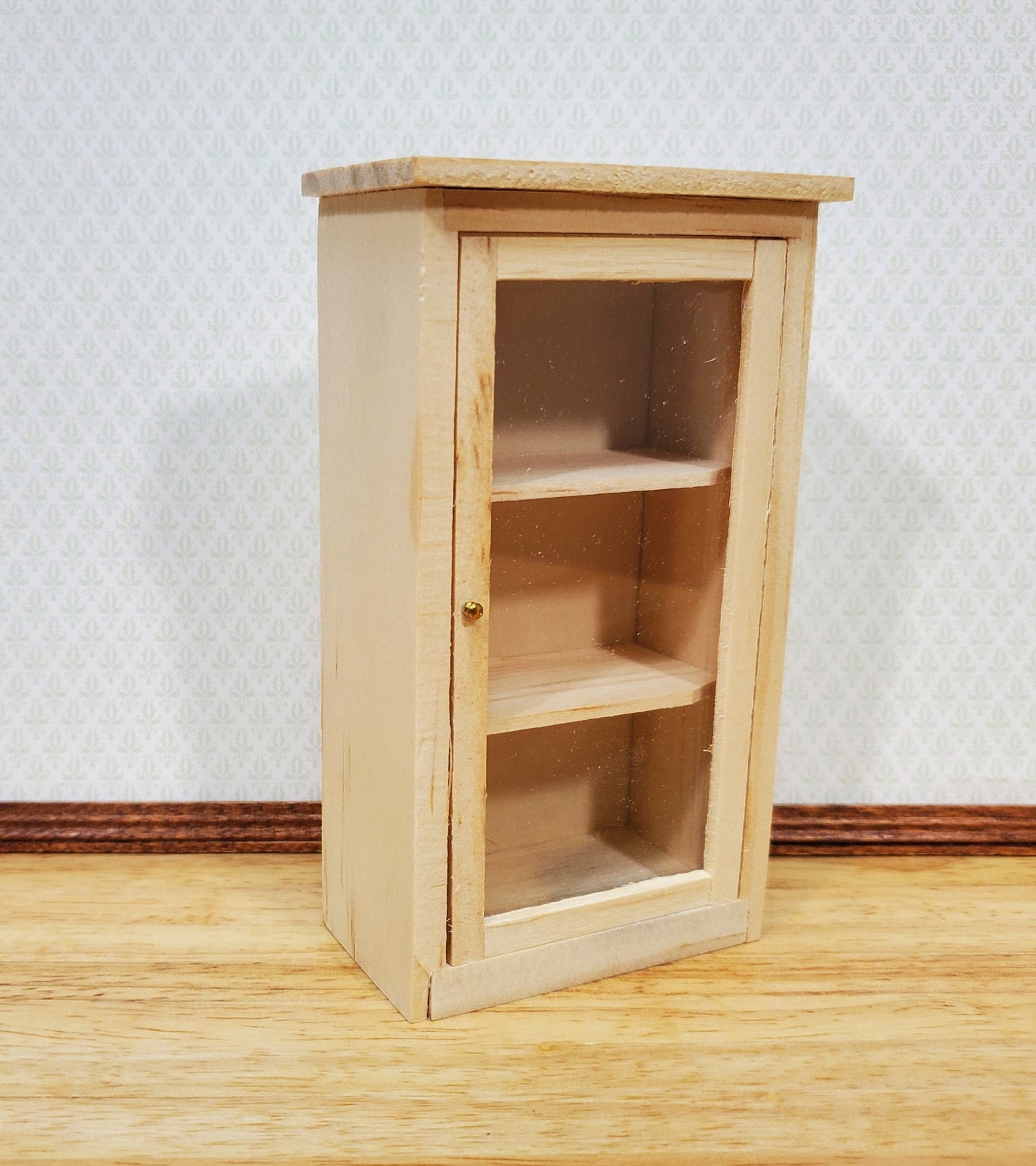 Dollhouse Jelly or Larder Cabinet Cupboard 1:12 Scale Kitchen Furniture Unpainted