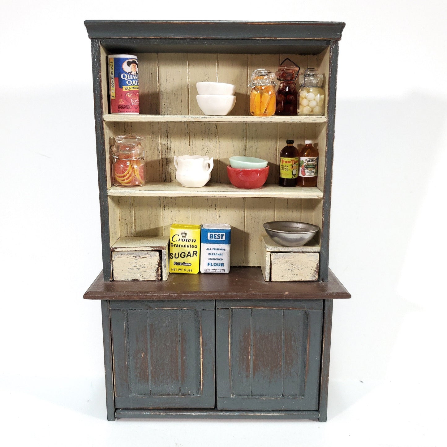 Miniature Apple Cider Vinegar 1:12 Scale Miniature Food Groceries Kitchen