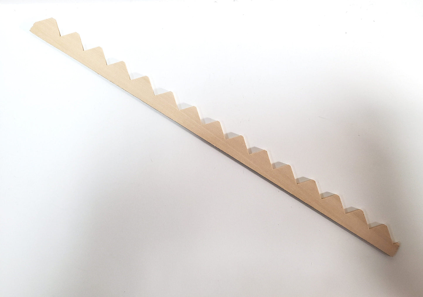 Dollhouse Stair Stringer for Making Stairs DIY Miniature Building 10.5" Ceilings NE897