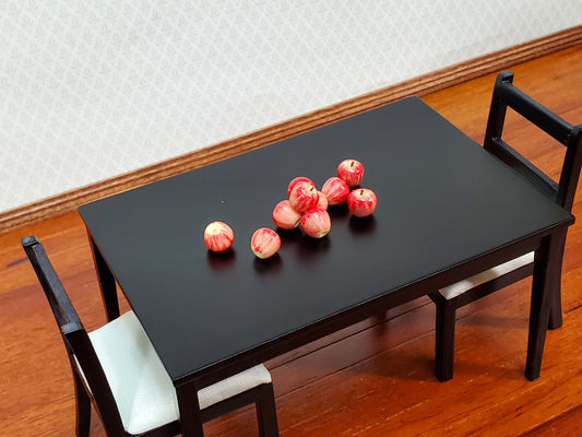 Dollhouse Red Apples Set of 10 1:12 Scale Miniatures Kitchen Food Groceries