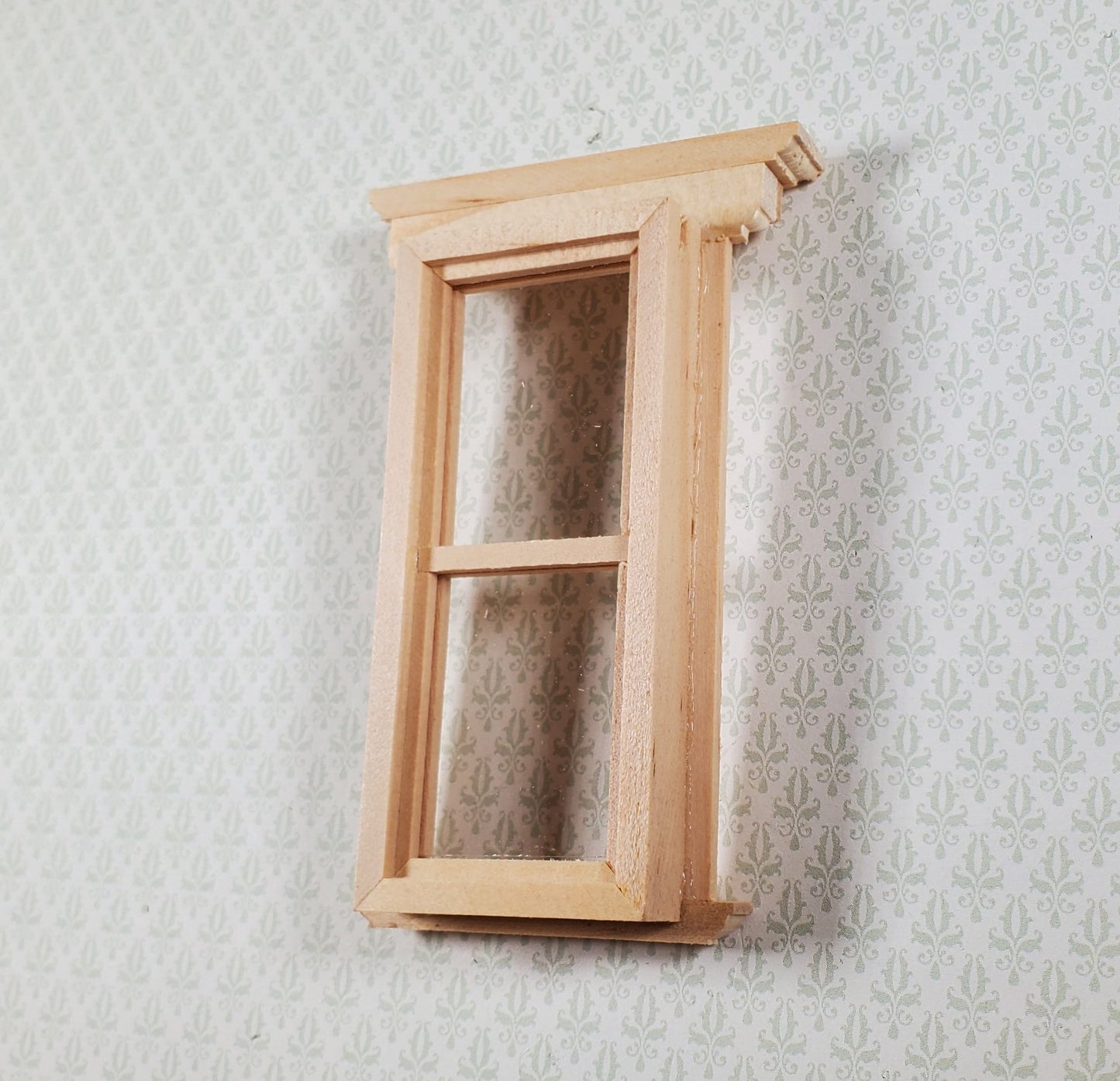 Dollhouse HALF SCALE 1:24 Window Yorktown Interior Trim Wood H5051 Houseworks
