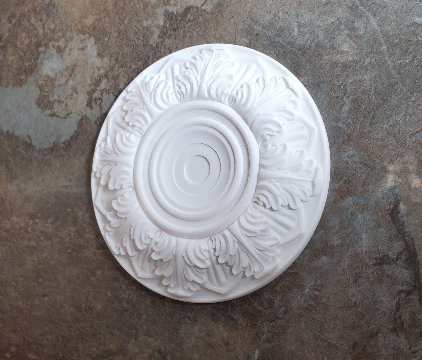 Dollhouse Ceiling Rose Medallion for Battery Lights 1:12 Scale Miniature MC176W