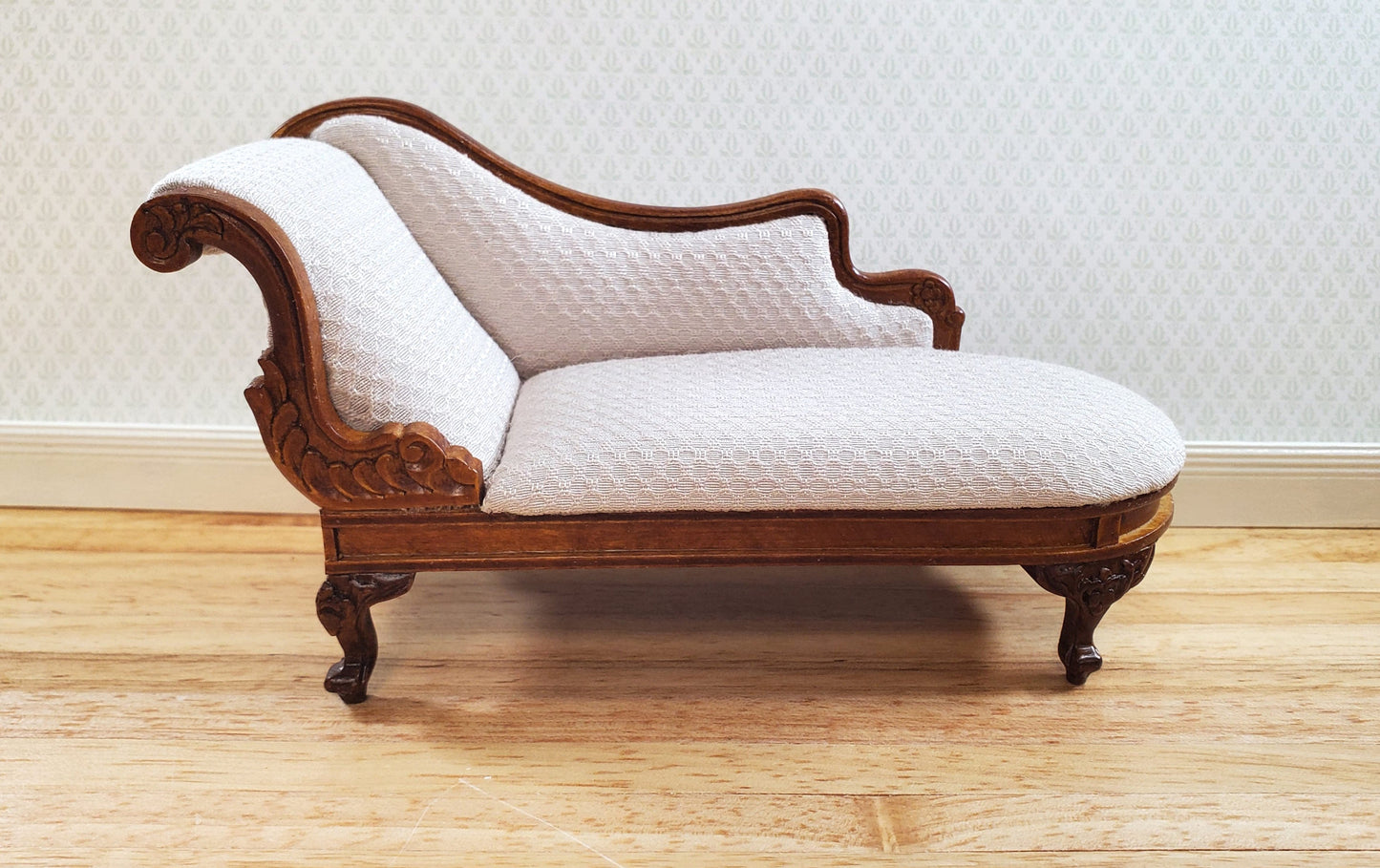 JBM Dollhouse Chase Lounge Sofa French Victorian1:12 Miniature Furniture Couch