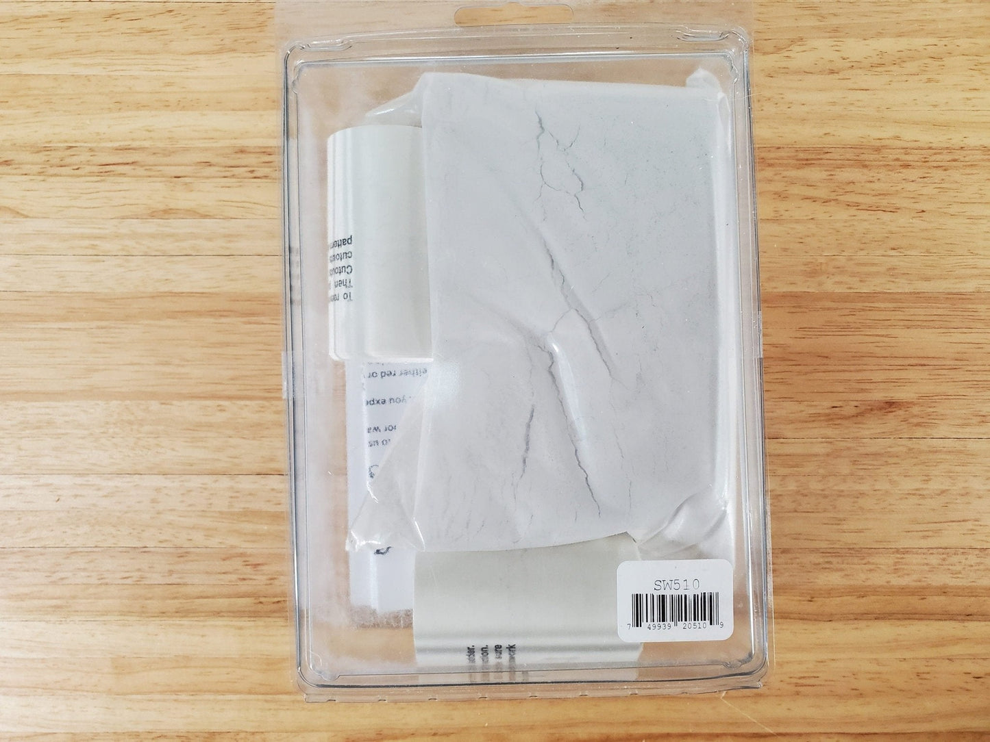 Magic Masonry White Stone KIT 4 Square Feet Stencil and Powder Set 1:12 Scale - Miniature Crush