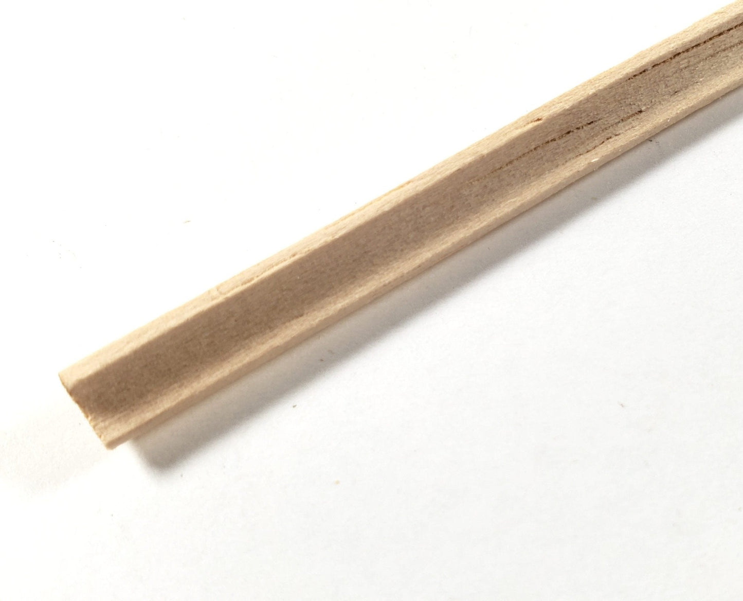 Miniature Cove Molding Trim Wood Strip 3/16" x 18" long Scale Model Building BM019 - Miniature Crush