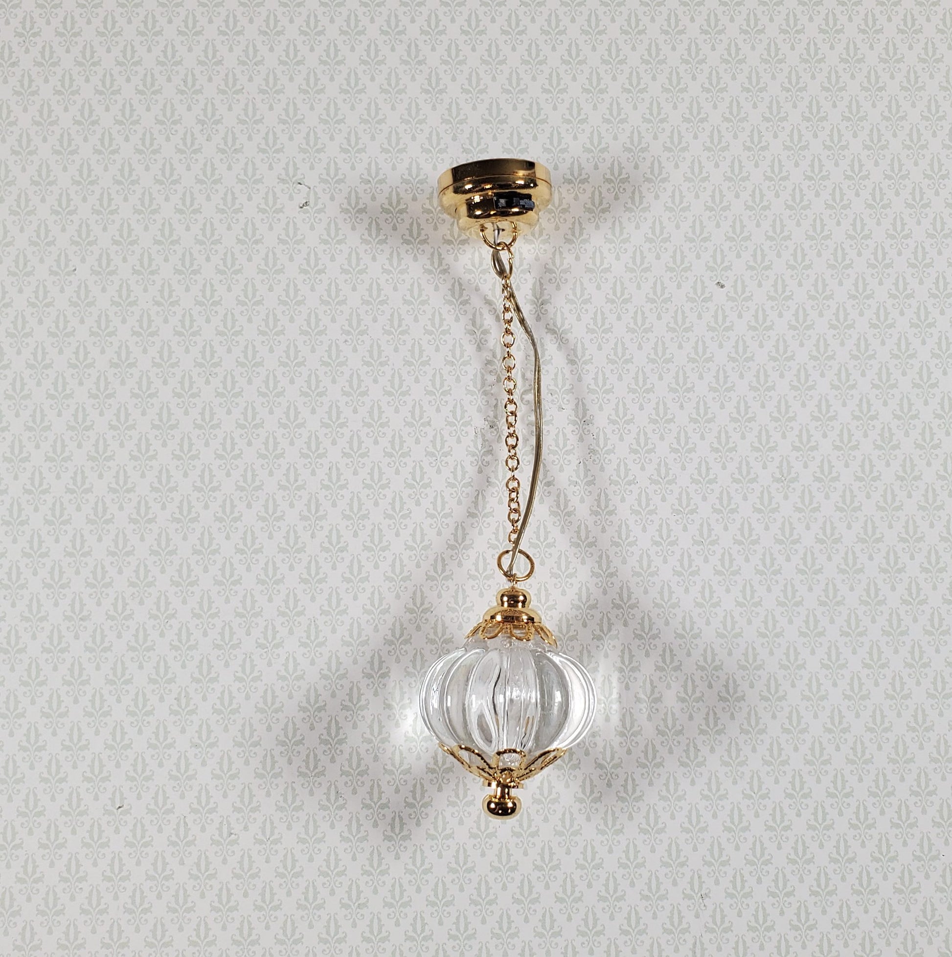 Dollhouse Battery Bead Ceiling Light 1:12 Scale Miniature Houseworks 2557