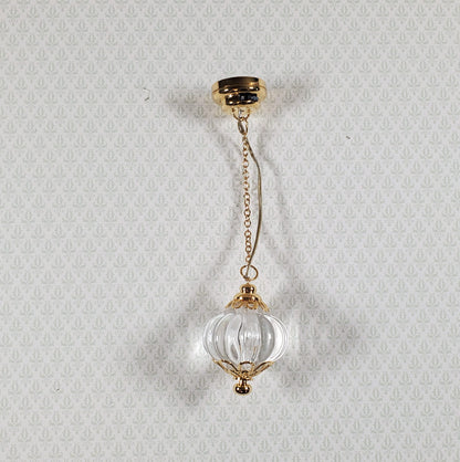 Dollhouse Battery Bead Ceiling Light 1:12 Scale Miniature Houseworks 2557