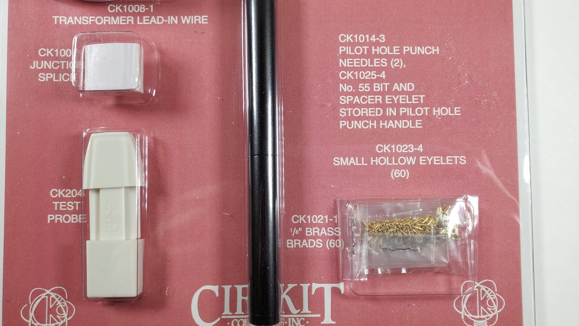 Dollhouse Basic Wiring Kit 12 Volt Tape Wire System Cir-Kit Concepts