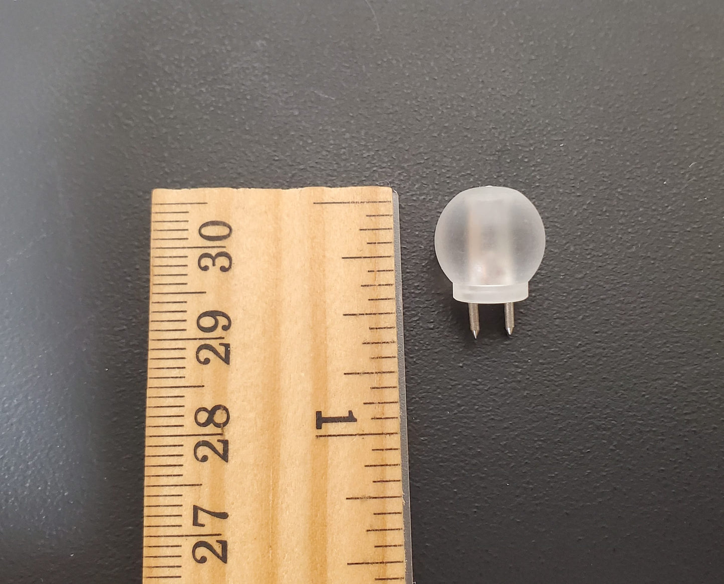 Dollhouse Round Pin-In Ceiling Light Lighting Works with Tape Wire